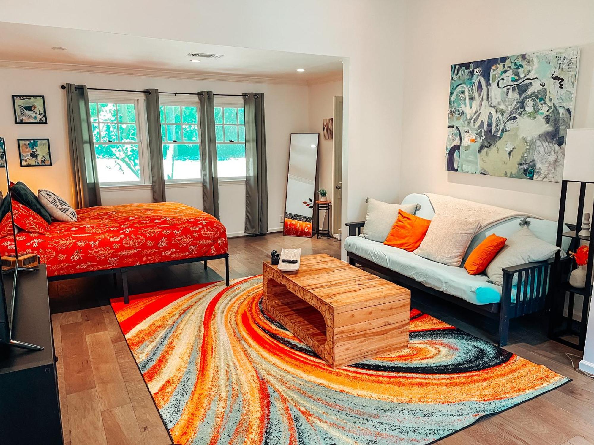 Cozy Guest House Studio Apartment Greensboro Εξωτερικό φωτογραφία
